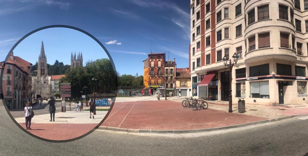 Апартаменты Viendo La Catedral Desde Plaza Vega Бургос Экстерьер фото